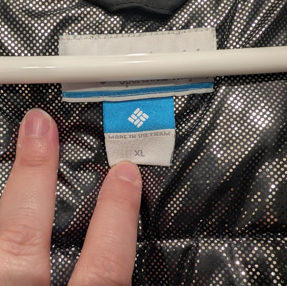 Columbia Icelandic Winter Parka Jacket Black Omni Heat Lining - Picture 12 of 16